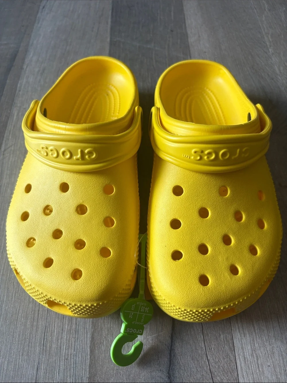 CROCS Kids Classic Clog - Yellow